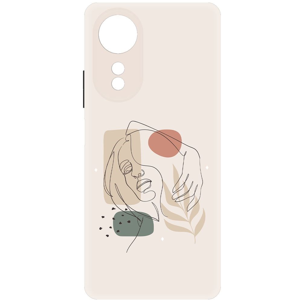 

Чехол-накладка Krutoff Soft Case Грациозность для Oppo A58 4G черный