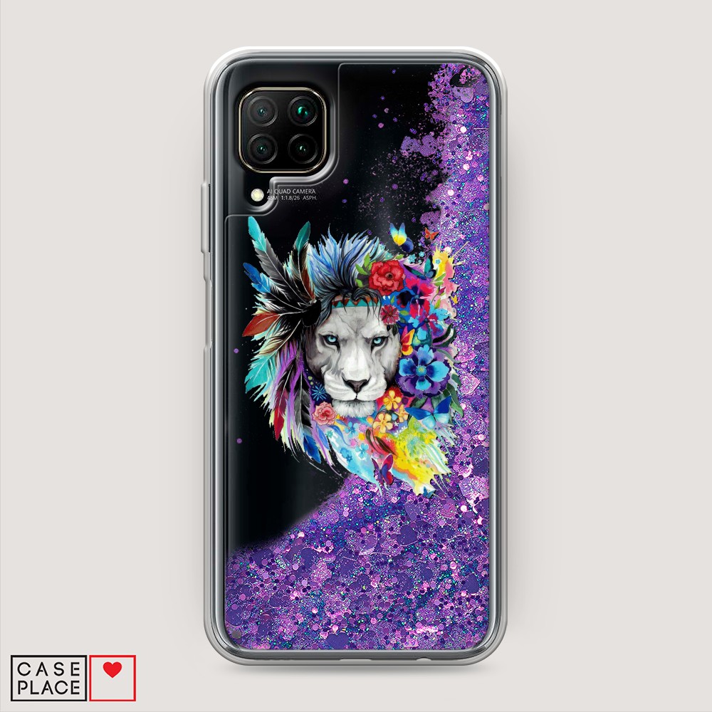 

Чехол Awog на Huawei Nova 7i "Гавайский лев", Разноцветный, 611892-1