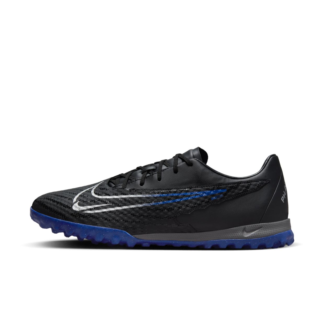 

Кроссовки унисекс Nike Phantom Gx Academy Turf Low-Top Soccer черные 11 US, Черный, Phantom Gx Academy Turf Low-Top Soccer