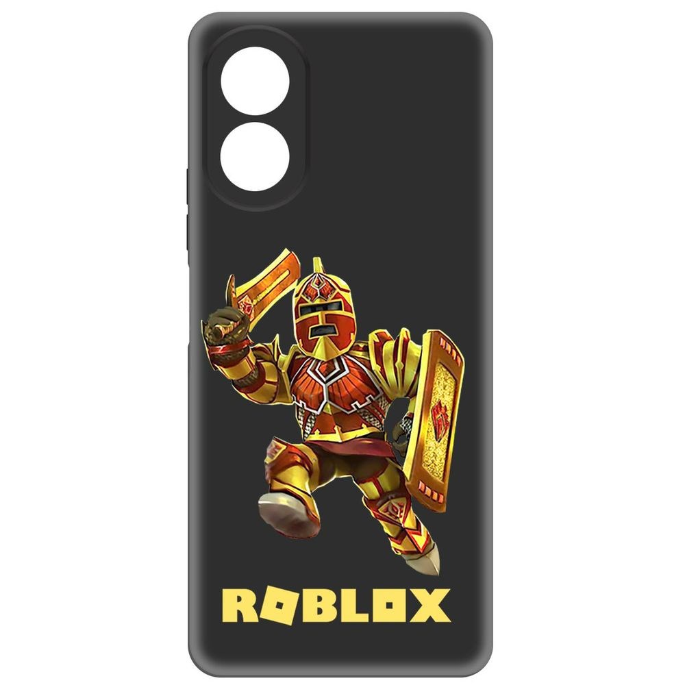 

Чехол-накладка Krutoff Soft Case Roblox-Рэдклифф для Oppo A38 4G черный