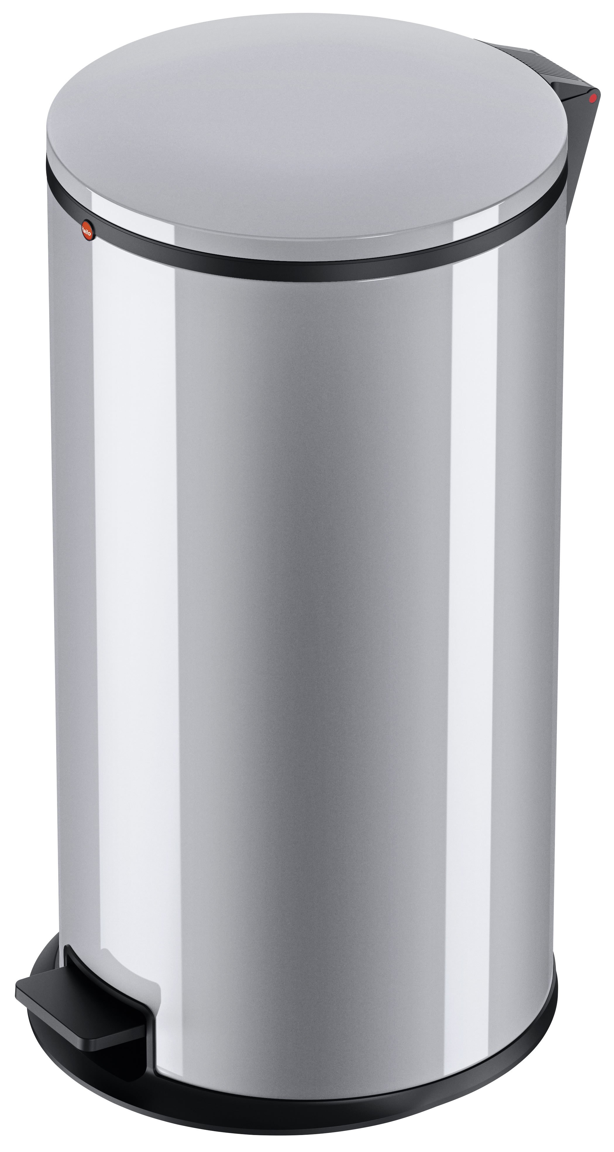 

Мусорный контейнер Hailo Pure XL, 44 л, цвет серебро