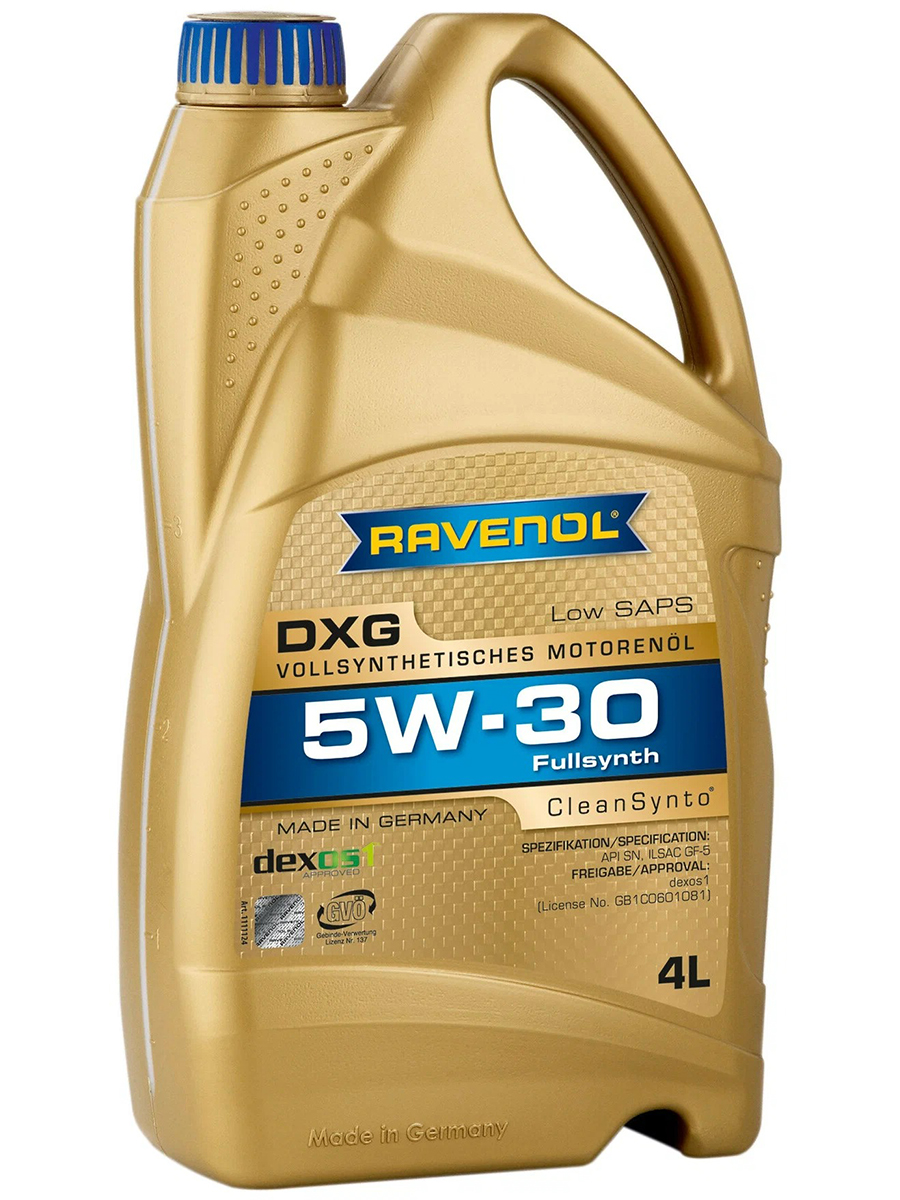 

Моторное масло Ravenol Hdx Sae 5w30 4л