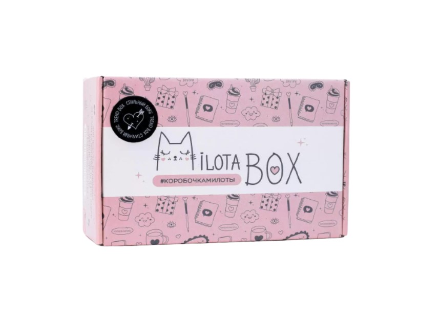 

Подарочный набор MilotaBox Trend Box, Розовый