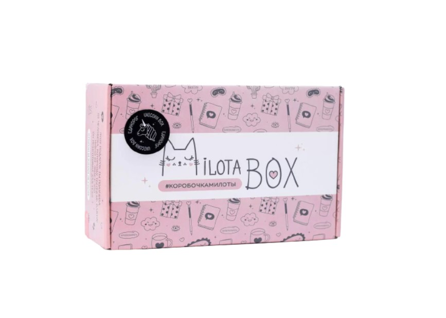 

Подарочный набор MilotaBox Unicorn Box, Розовый