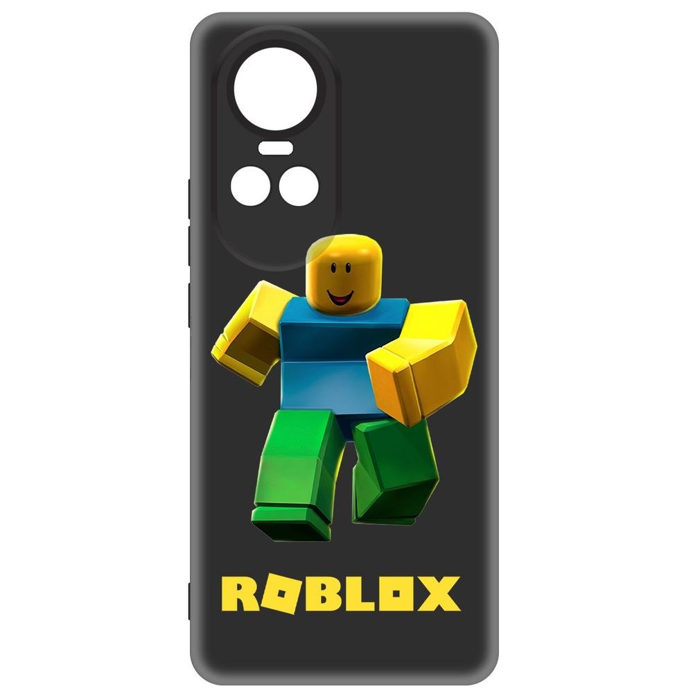 

Чехол-накладка Krutoff Soft Case Roblox-Классический Нуб для Oppo Reno10 5G черный