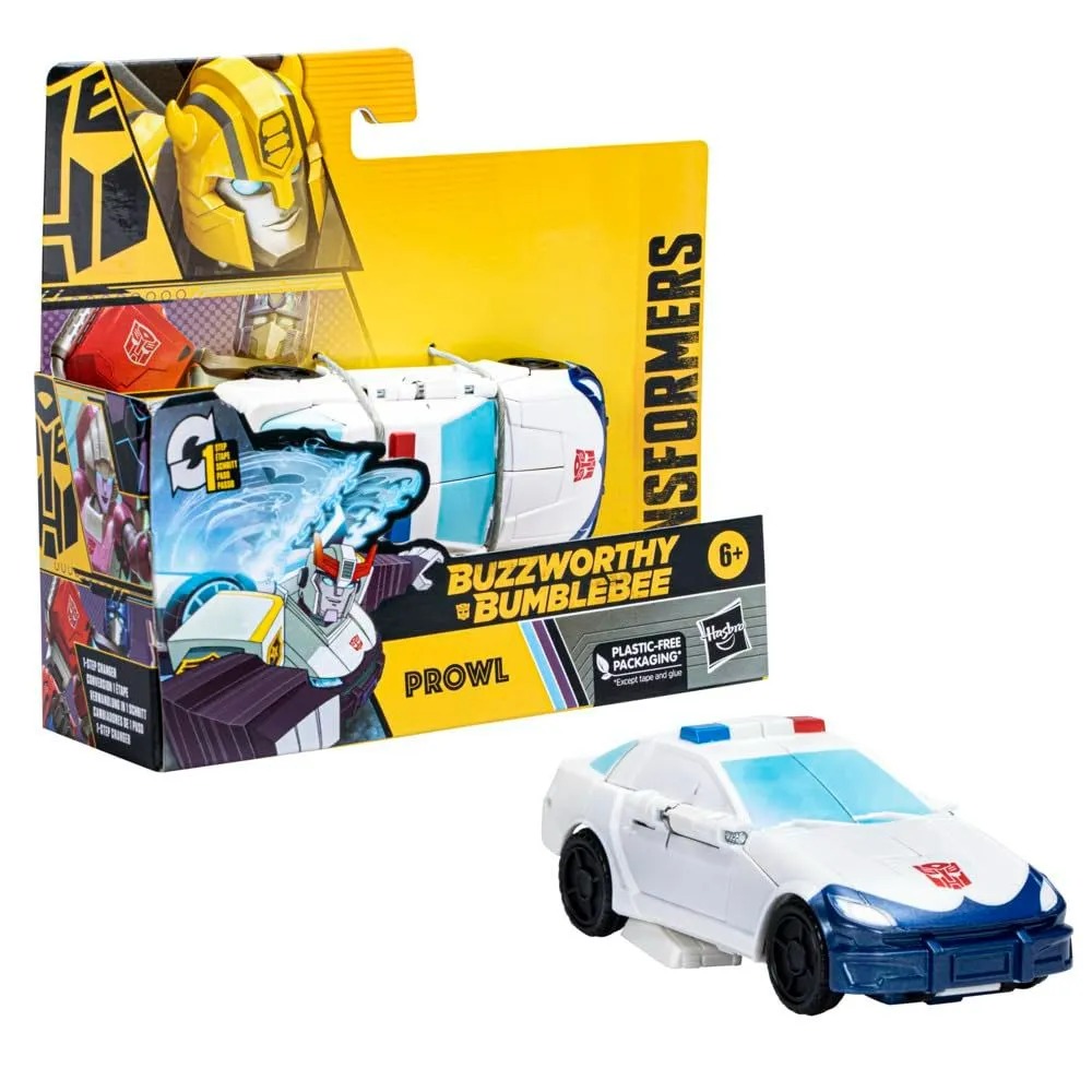 Робот-трансформер Hasbro F4221 Buzzworthy BumbleBee, транформируется из 11 см