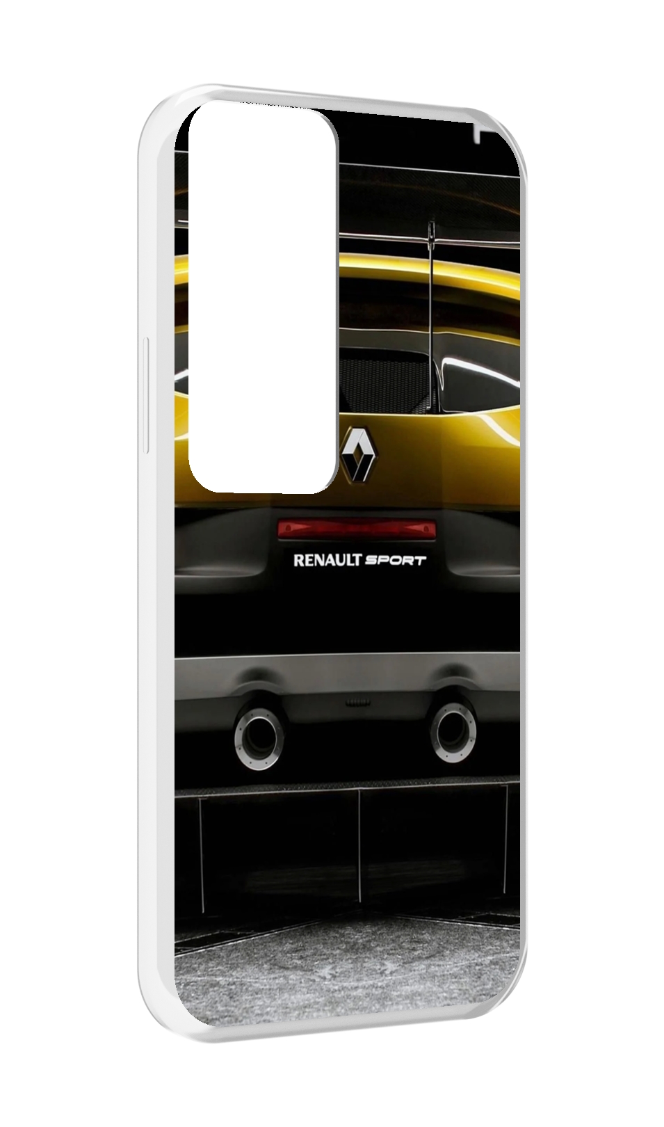 

Чехол MyPads renault-рено-3 мужской для Tecno Pova Neo 2, Прозрачный, Tocco