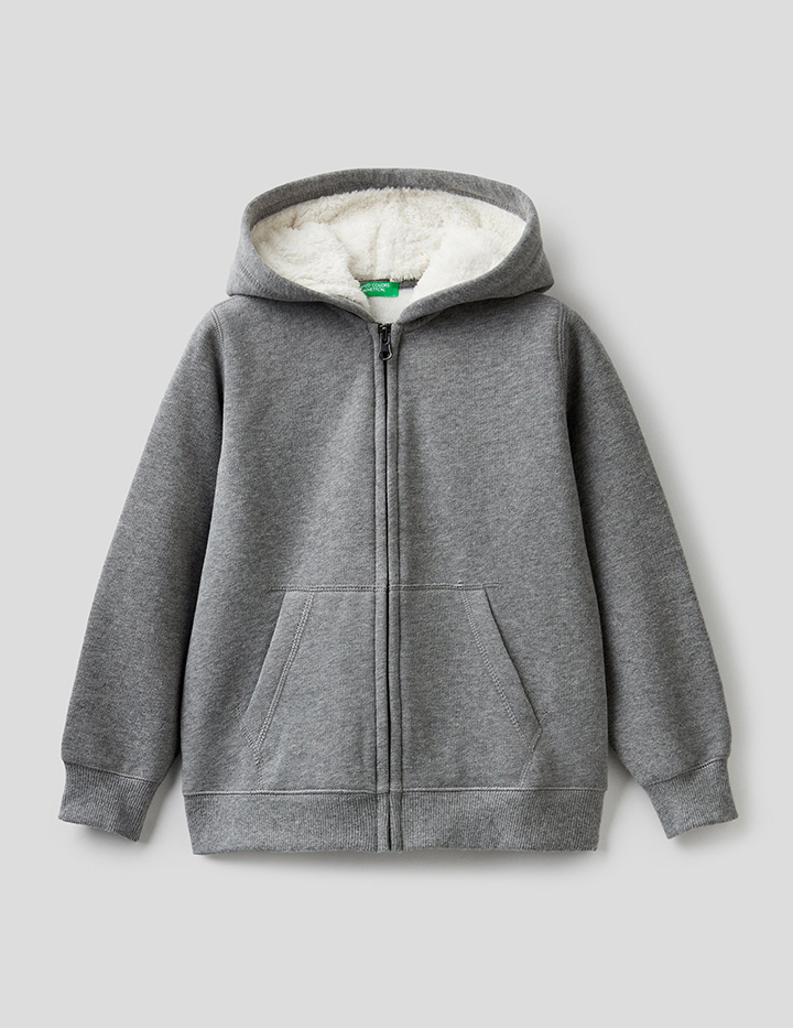 

Толстовка для мальчиков Benetton цв. серый р.110, 21A_3EB5C5829