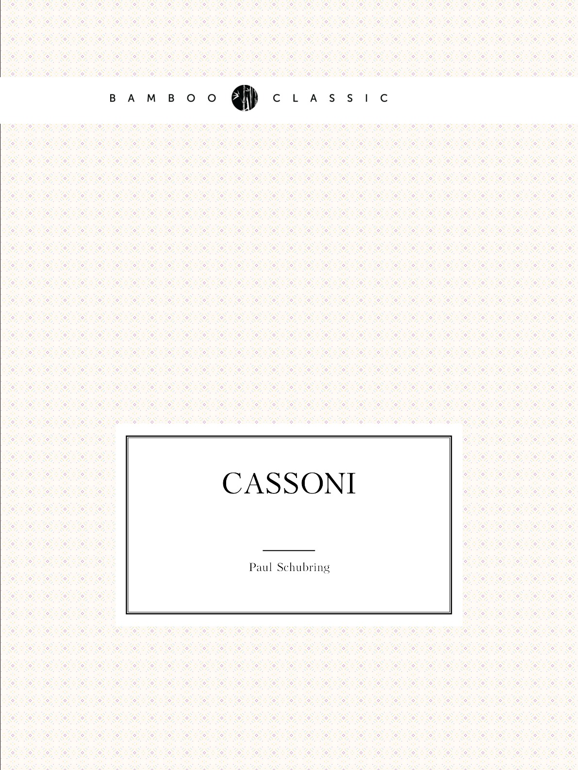 

Cassoni