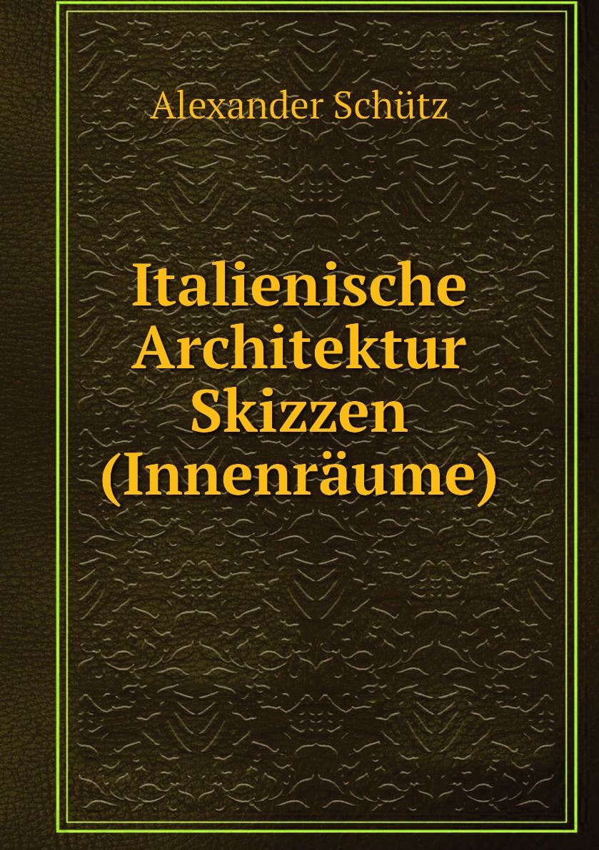 

Italienische Architektur Skizzen (Innenraume)