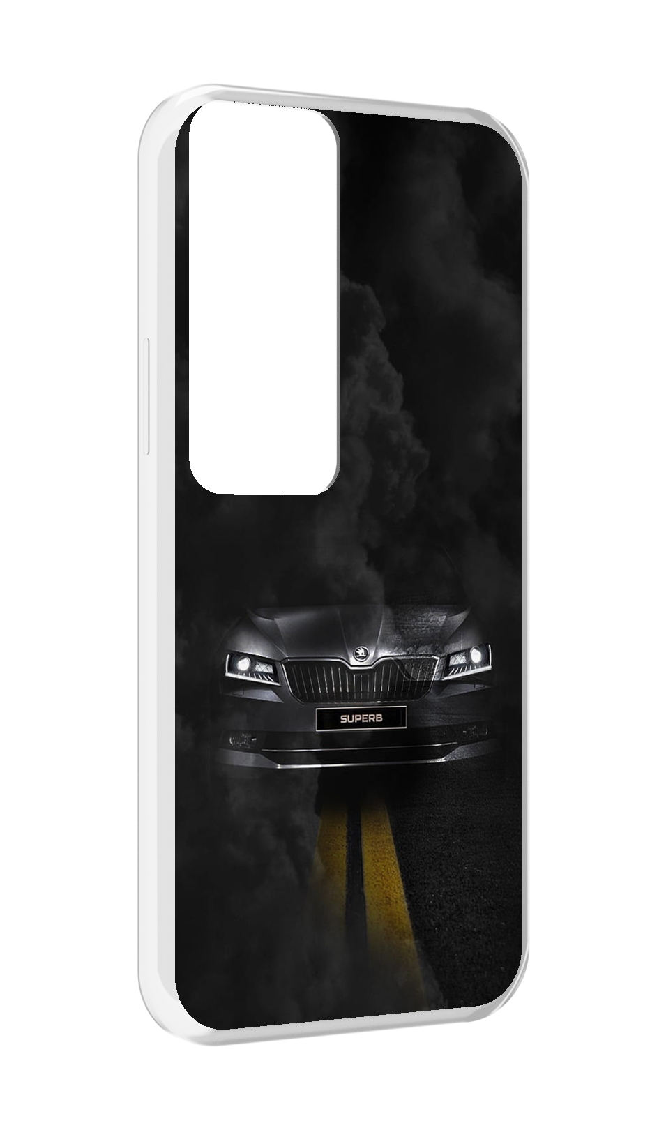 

Чехол MyPads skoda шкода 1 для Tecno Pova Neo 2, Прозрачный, Tocco