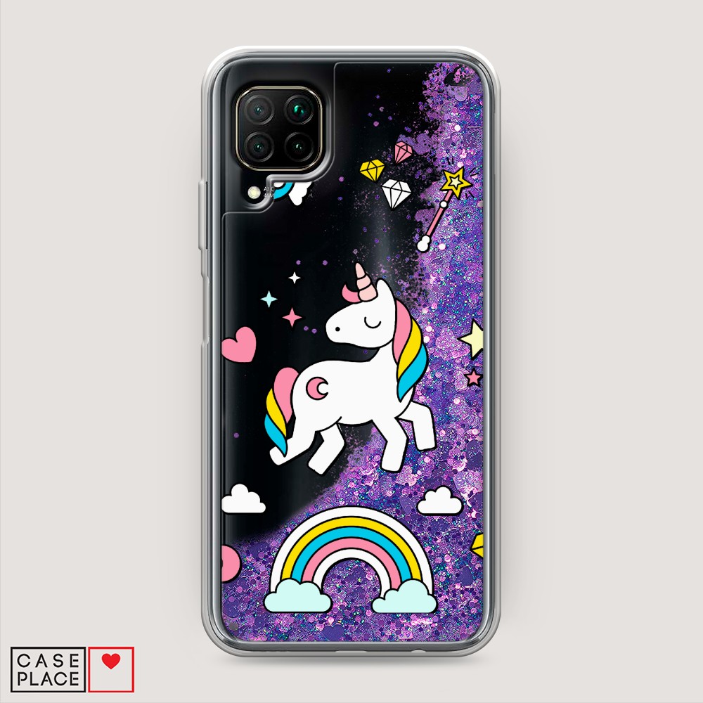 

Чехол Awog на Huawei Nova 7i "Принцесса единорог", Разноцветный, 611892-1