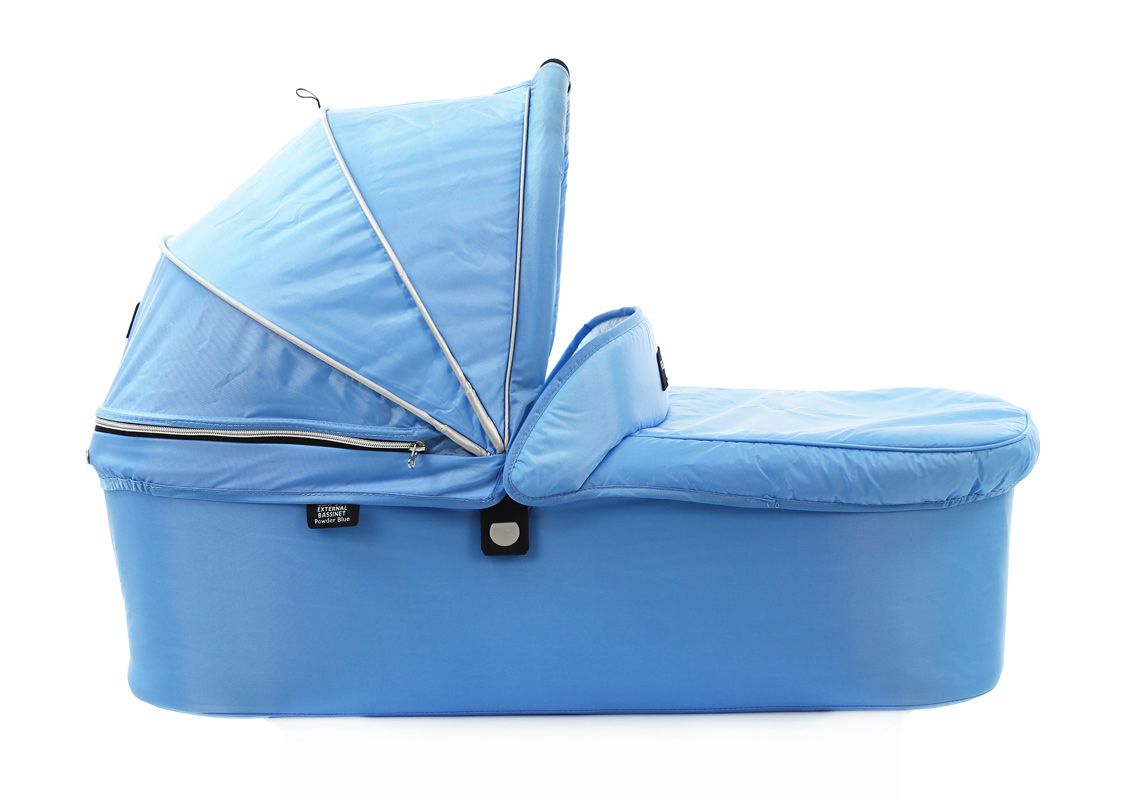 Люлька Valco Baby External Bassinet Powder Blue для Snap Duo люлька external bassinet для snap duo ocean blue valco baby
