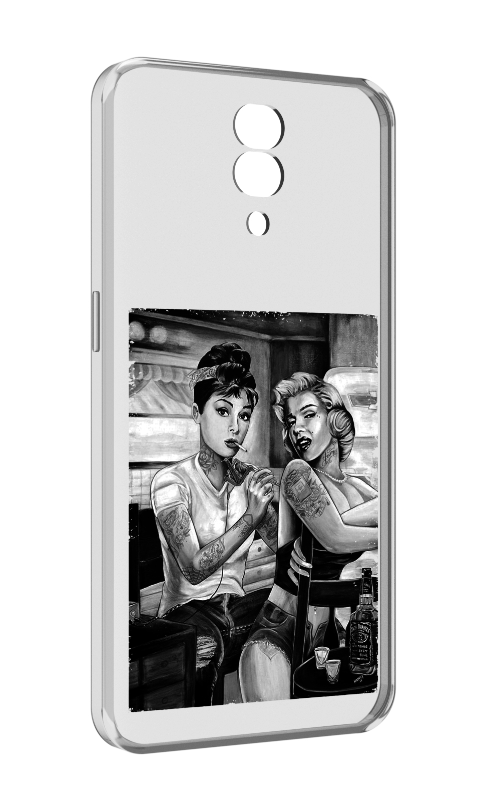

Чехол MyPads тату мастер для Blackview BV7200, Прозрачный, Tocco