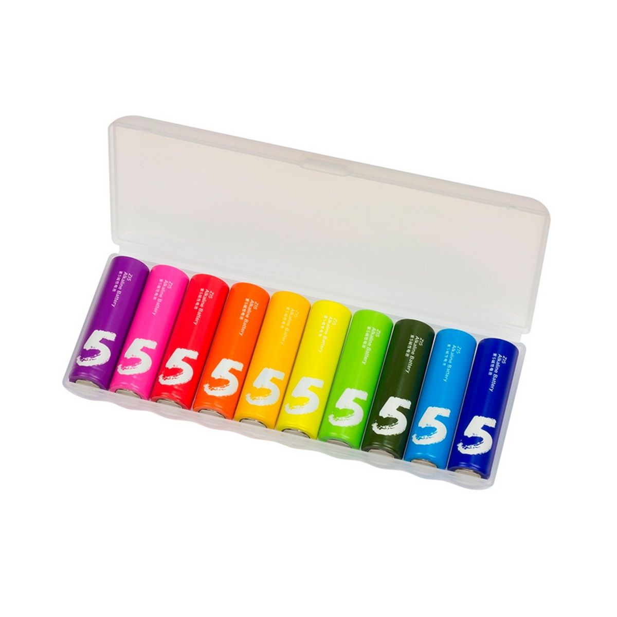 Батарейки ZMI ZI5 AA501 AA rainbow alkaline battery (10pcs)