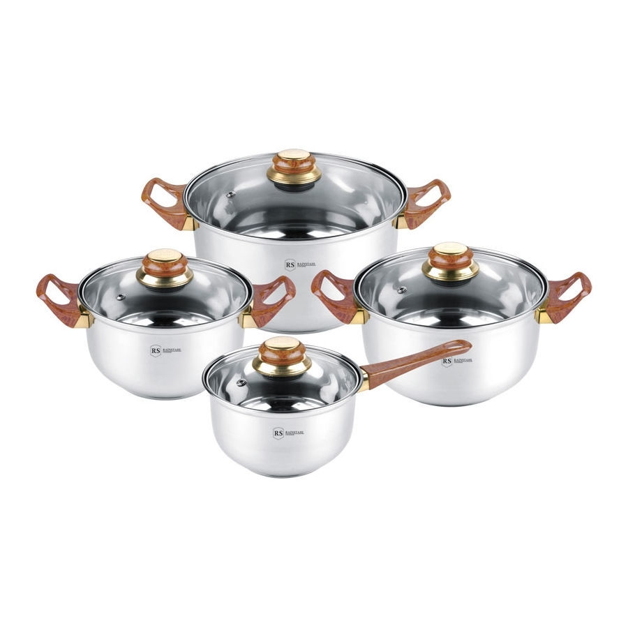 

Посуда RS/CW 1230-08 WD 8 пр./1,8 л; 2,7 л; 3,6л.; 6,1л.