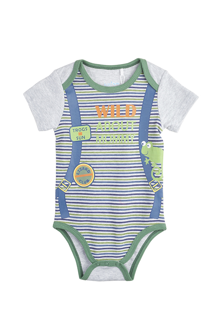 

Боди детское Kari baby SS19B11100728 серый р.74, SS19B11100728
