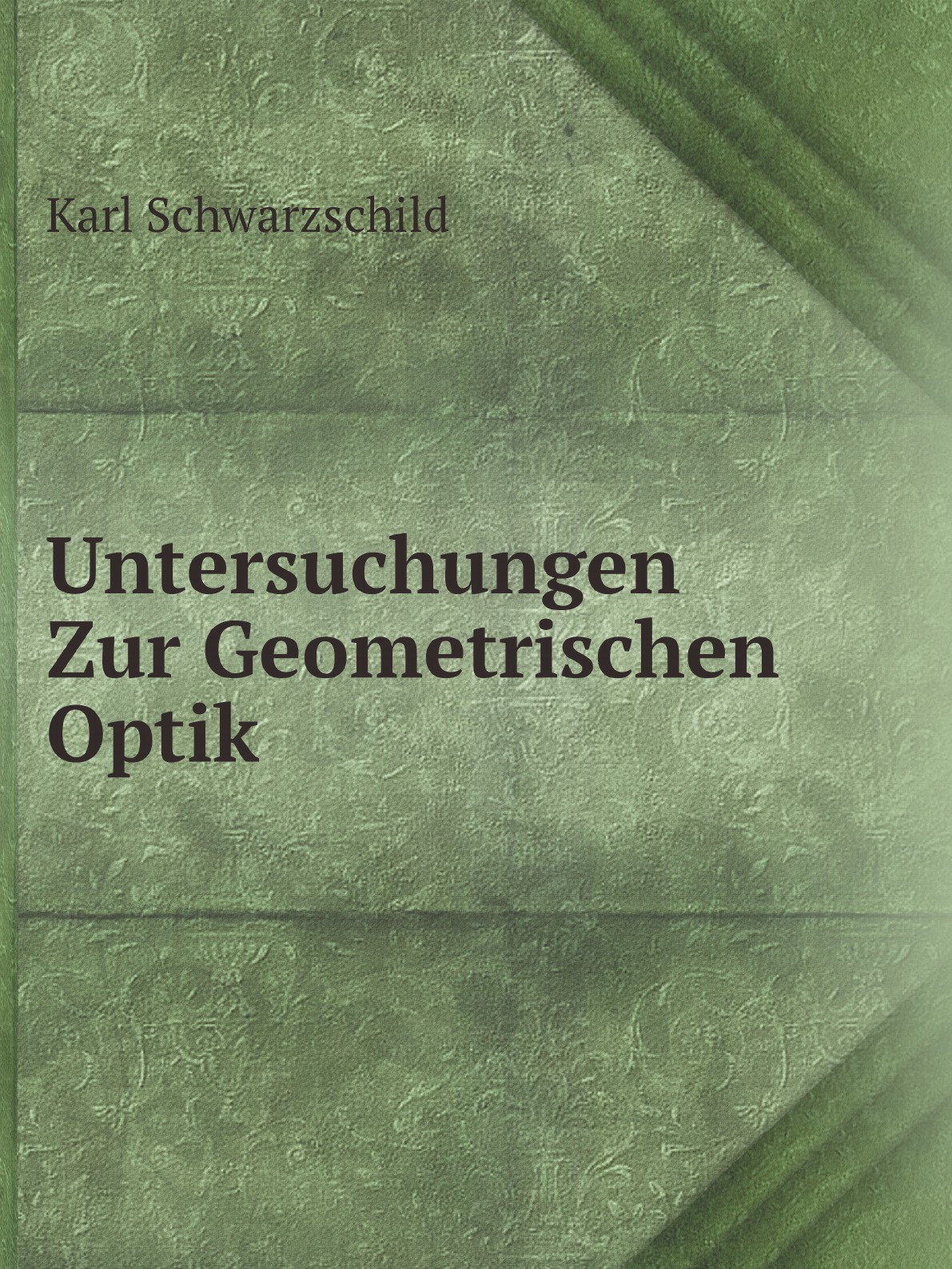 

Untersuchungen zur geometrischen optik