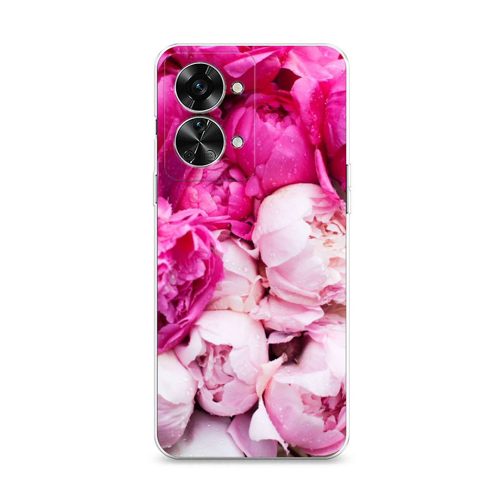 

Чехол Awog на OnePlus Nord 2T / ВанПлас Норд 2T "Пионы розово-белые", 153250-8