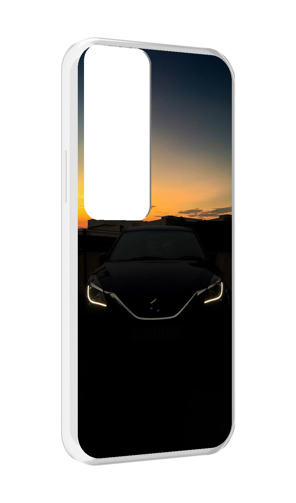 

Чехол MyPads suzuki 2 сузуки мужской для Tecno Pova Neo 2, Прозрачный, Tocco