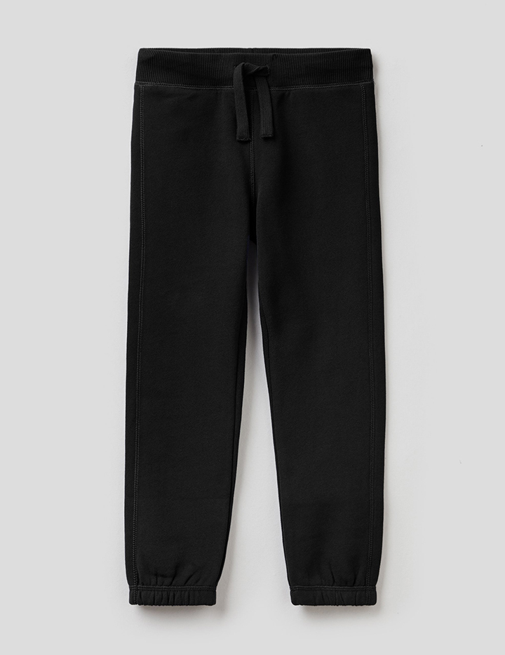 

Брюки для мальчиков Benetton цв. черный р.128, 21A_3EB5I0023