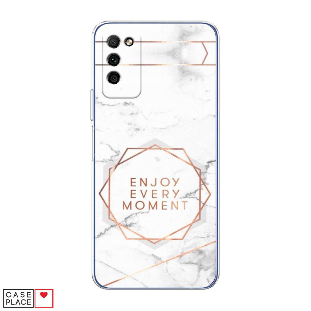 

Чехол Awog "Enjoy every moment мрамор" для Honor 30 Lite