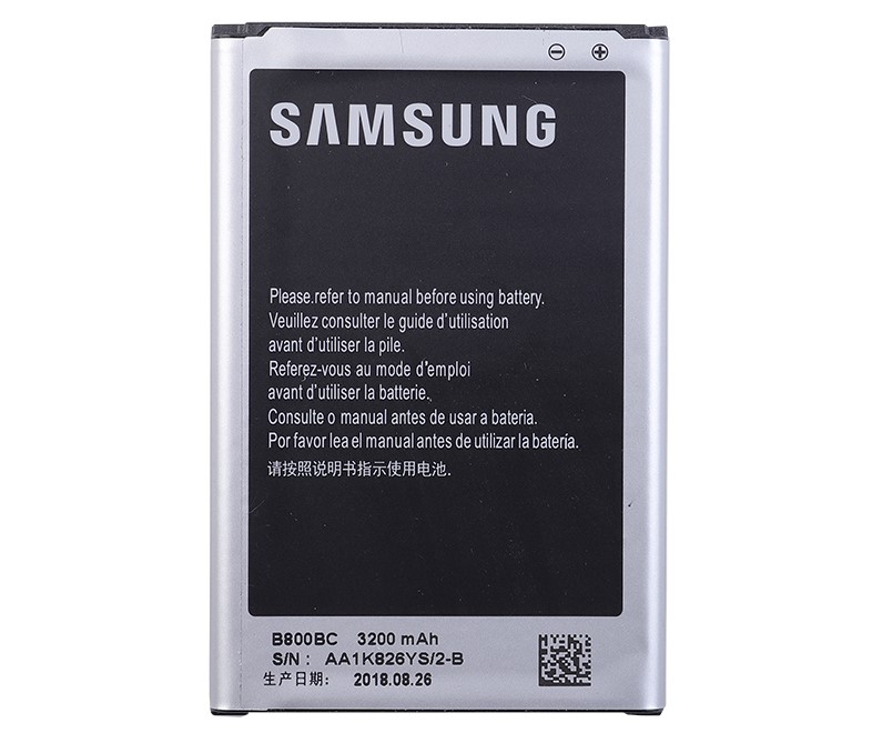 

Аккумулятор Samsung Galaxy Note 3 (B800be / B800bc) (EB-BN9005) (3200mAh), Серый, Samsung Galaxy Note 3 (B800be / B800bc) (EB-BN9005) (3200mAh)