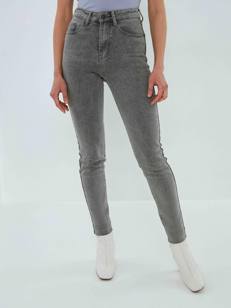 

Джинсы женские ZARINA 2161448748-108 серые XL, 2161448748-108