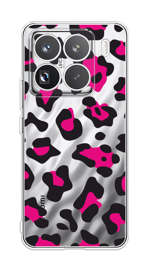 

Чехол на Xiaomi 15 Pro "Pink cow spots", Черный;розовый, 323750-1