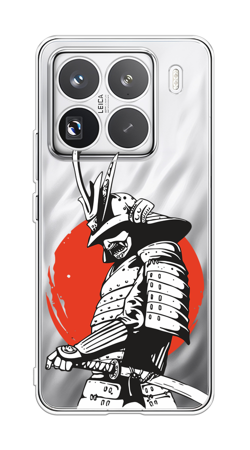 

Чехол на Xiaomi 15 Pro "Самурай с катаной", Черный;красный;белый, 323750-1