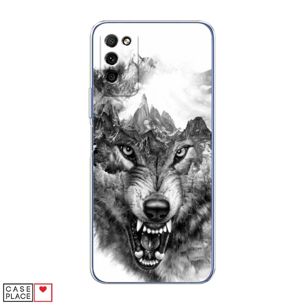 

Чехол Awog "Волк в горах" для Honor 30 Lite