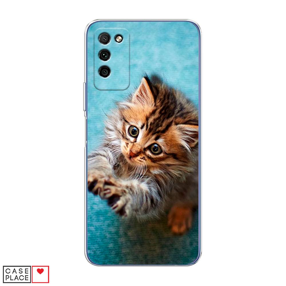 

Чехол Awog "Котенок просит есть" для Honor 30 Lite