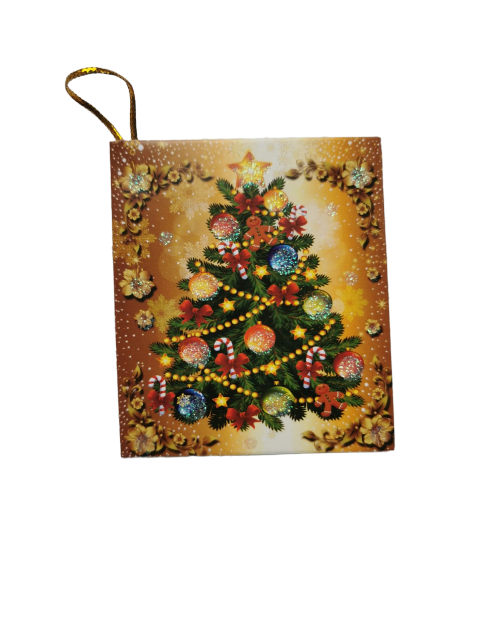 

Открытка новогодняя арт. 1013от, размер 7х8 см, 100