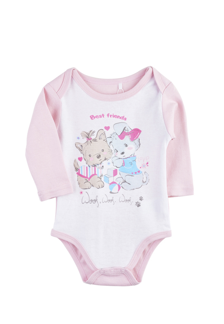 

Боди детское Kari baby SS19B12100729 белый р.74, SS19B12100729