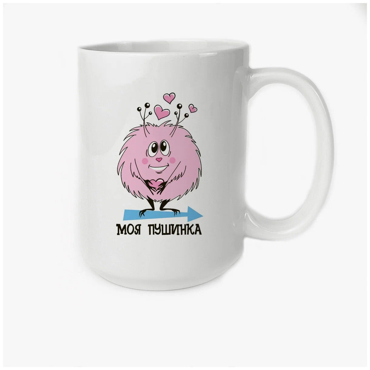 

Кружка CoolPodarok Моя пушинка есть пара