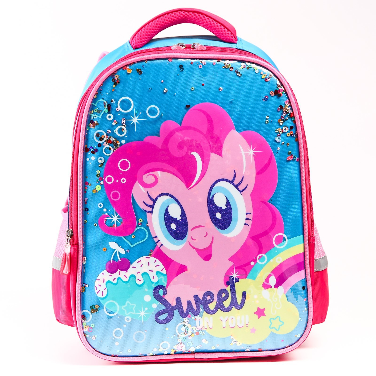 

Рюкзак школьный "Пинки Пай" 39 см х 30 см х 14 см, My little Pony, Розовый