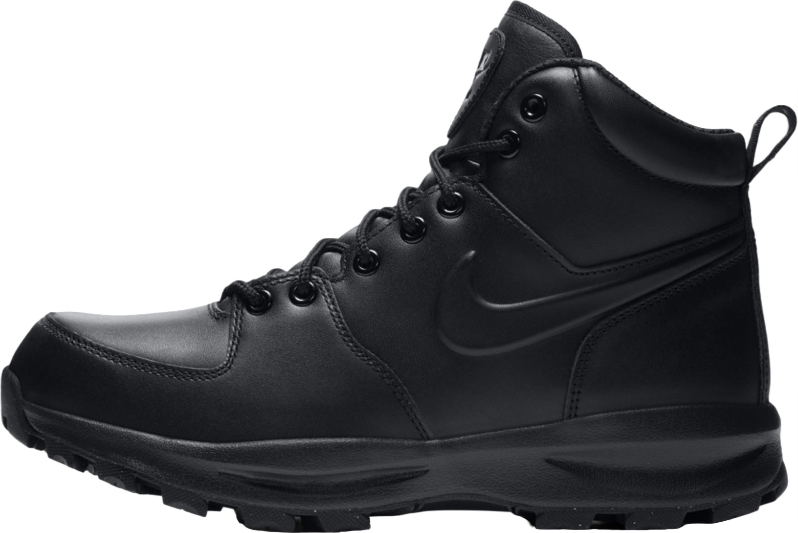 

Ботинки мужские Nike M Manoa Leather черные 11,5 US, Черный, M Manoa Leather