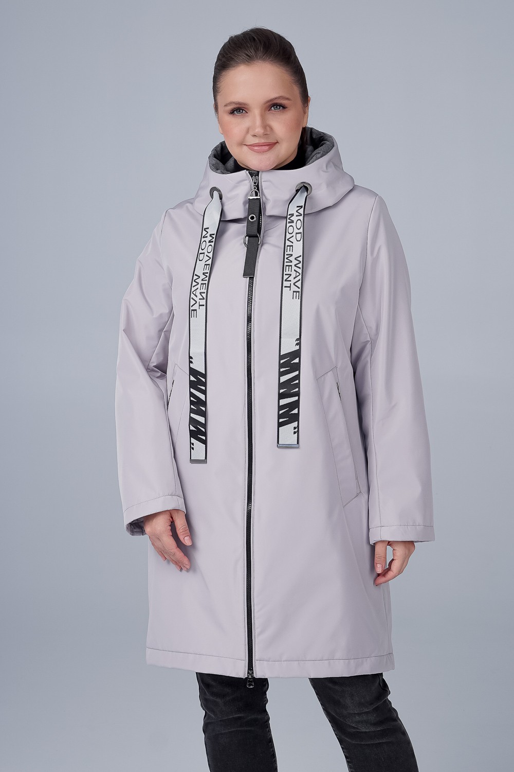 

Куртка женская OHARA CCV-22501 фиолетовая 58 RU, CCV-22501