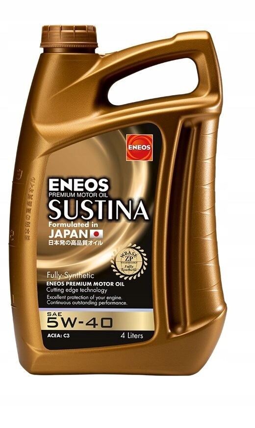 Моторное масло ENEOS SUSTINA 5W40 SN C3 4л