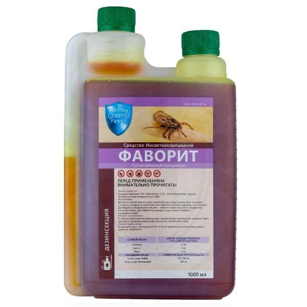 

Универсальное средство для борьбы с насекомыми Фаворит 1 л
