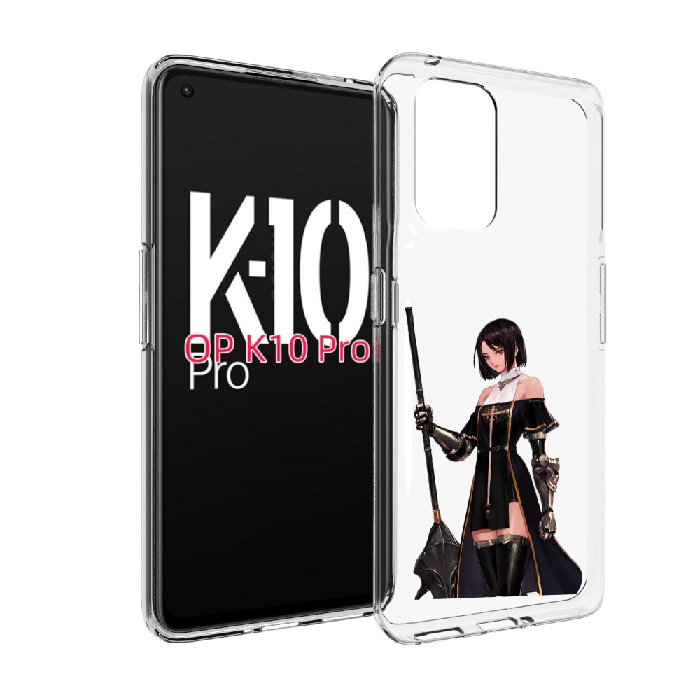 

Чехол MyPads dungeon-fighter для OPPO K10 Pro, Прозрачный, Tocco