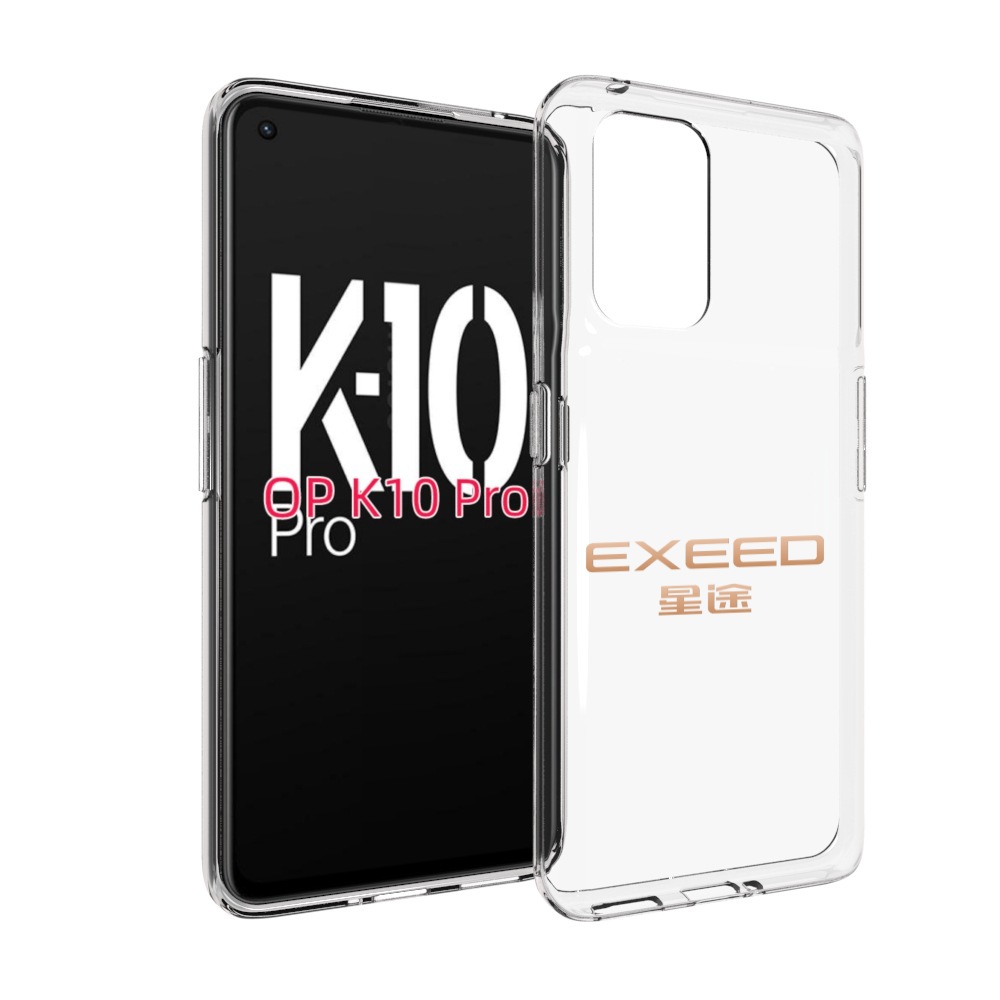 

Чехол MyPads exeed 2 для OPPO K10 Pro, Прозрачный, Tocco