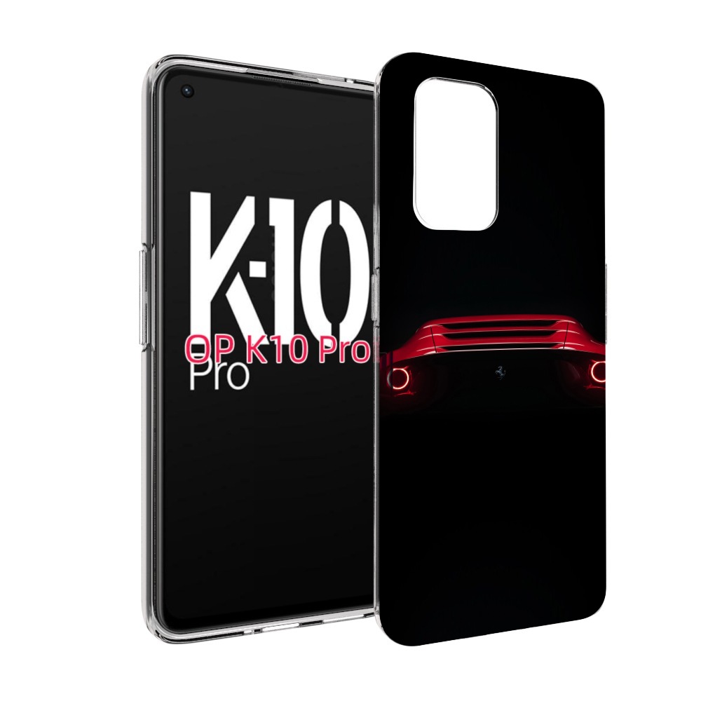 

Чехол MyPads ferrari 1 для OPPO K10 Pro, Прозрачный, Tocco