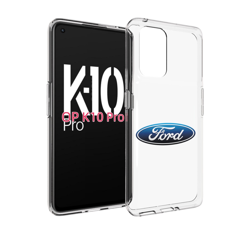 

Чехол MyPads ford-3 мужской для OPPO K10 Pro, Прозрачный, Tocco