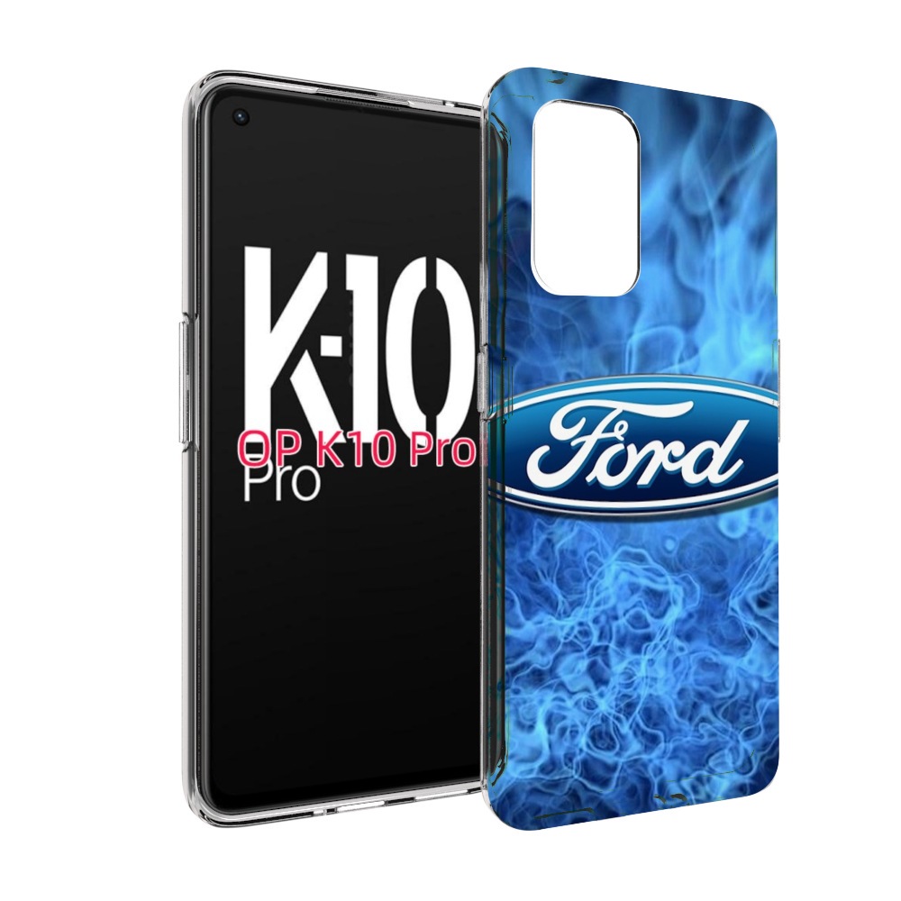 

Чехол MyPads ford-22 м для OPPO K10 Pro, Прозрачный, Tocco