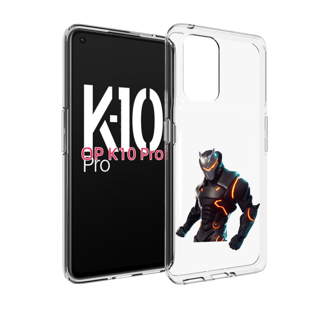 

Чехол MyPads fortnite-1 для OPPO K10 Pro, Прозрачный, Tocco