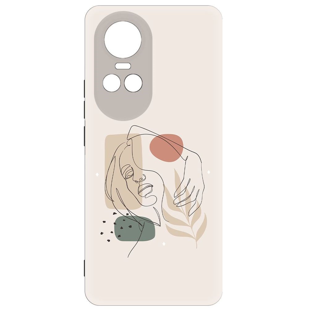 

Чехол-накладка Krutoff Soft Case Грациозность для Oppo Reno10 Pro 5G черный