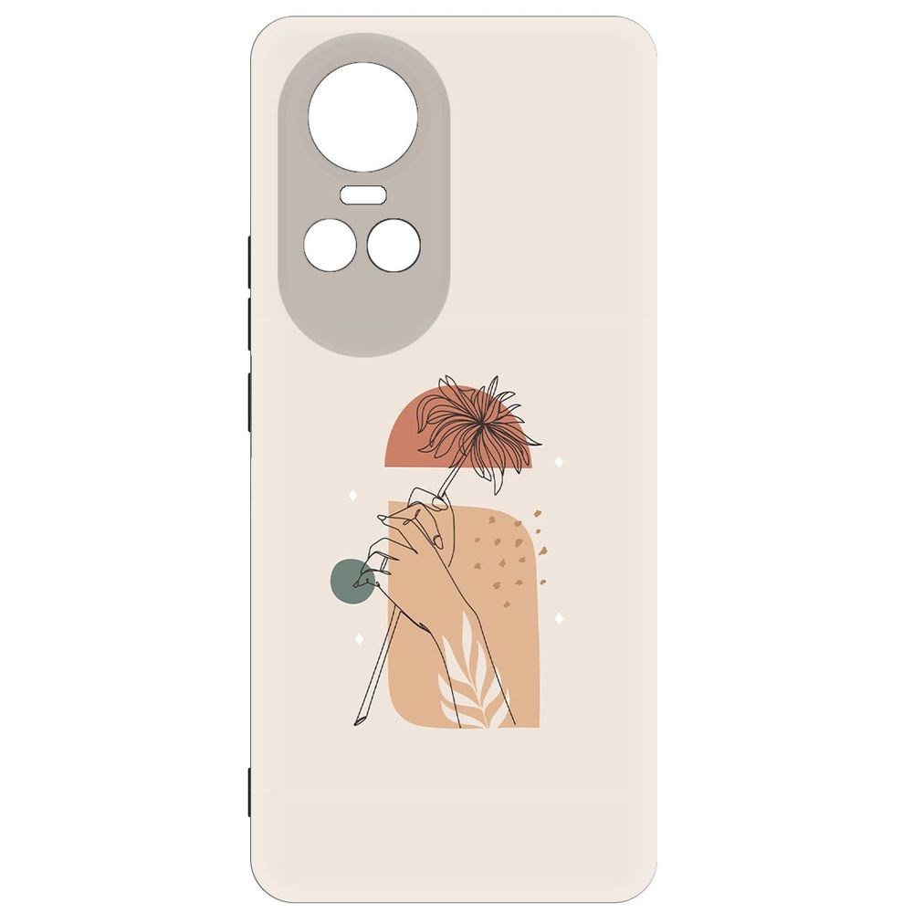 

Чехол-накладка Krutoff Soft Case Романтика для Oppo Reno10 Pro 5G черный