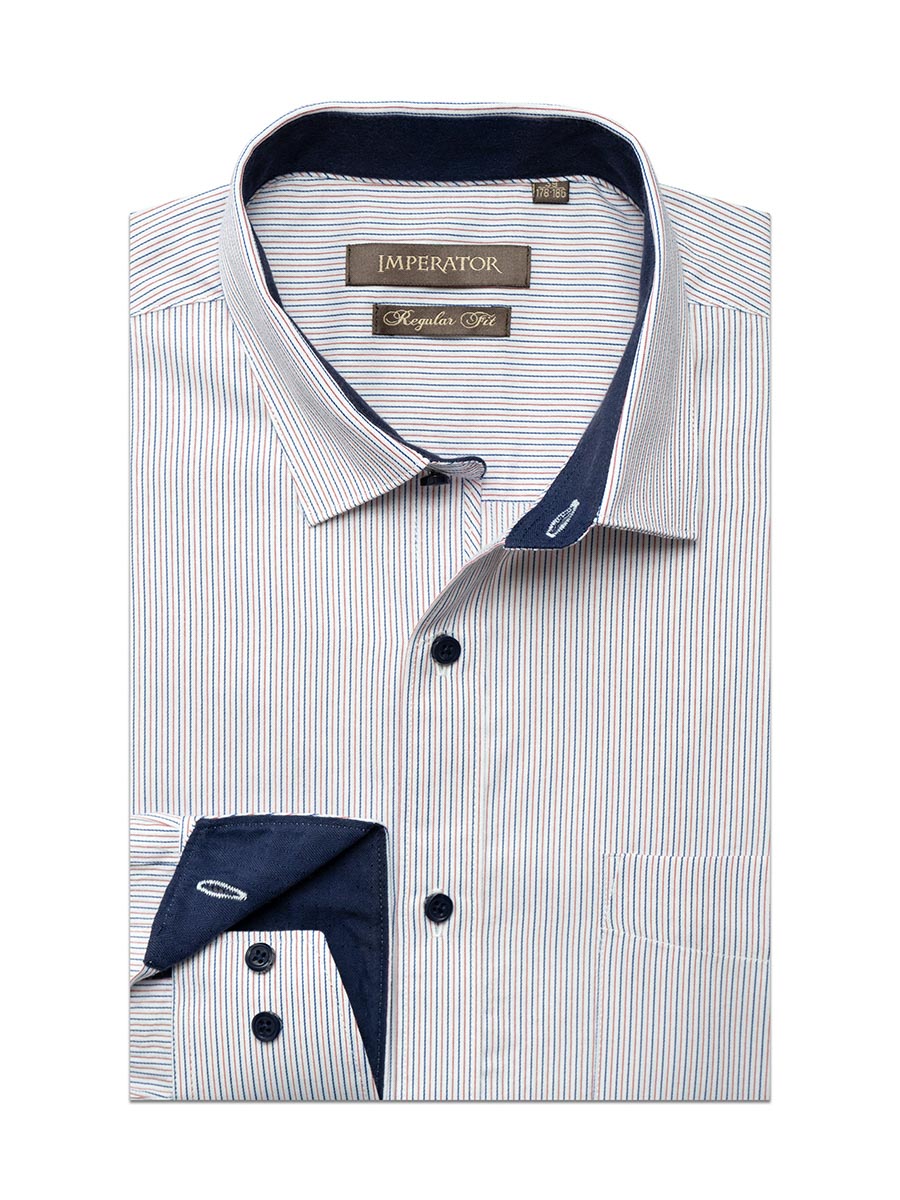 Рубашка мужская Imperator AVR2365 белая 43/170-178