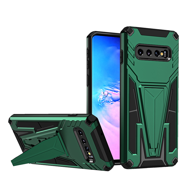 фото Чехол rack case для samsung galaxy s10 plus (зеленый) black panther